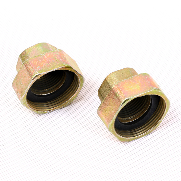 Резьбовое трубное соединение (комплект -  2шт.) G 2 × Rp 1 ¼  (ЛАТУНЬ)